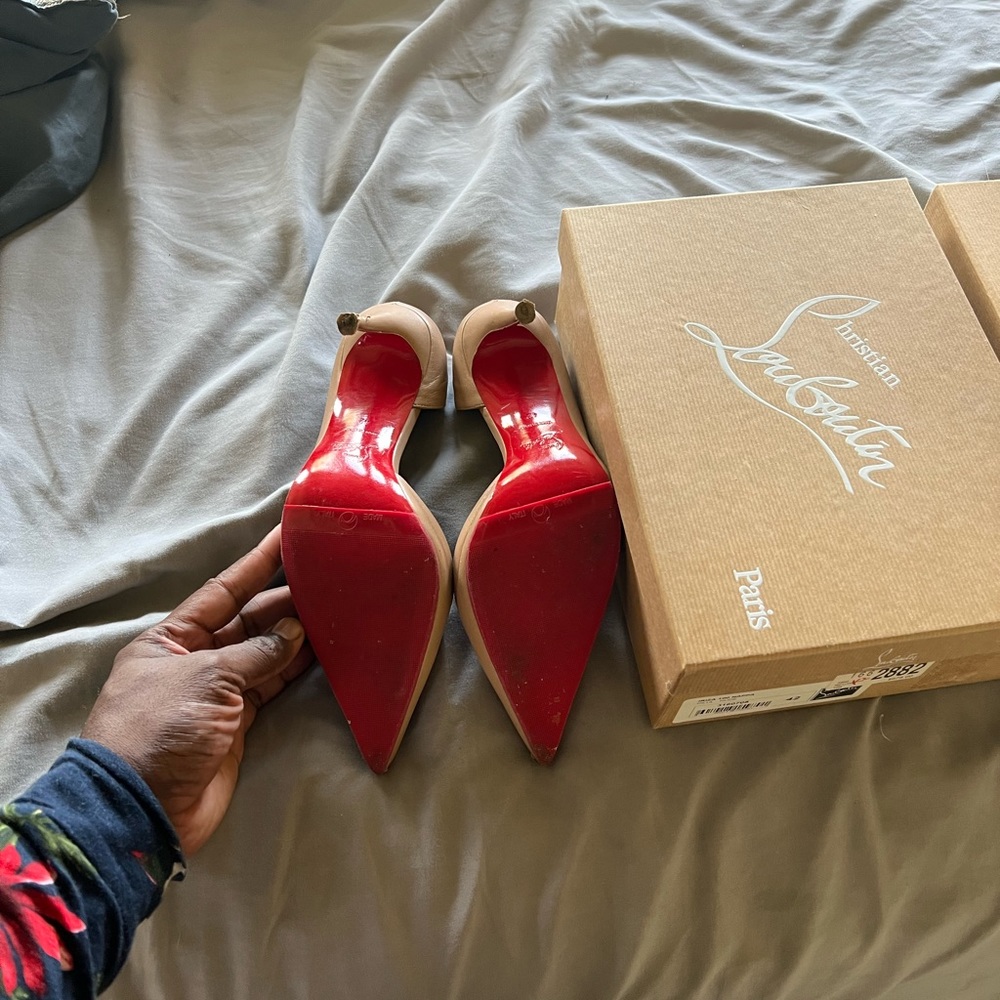 Womens Christian LouBoutin heels. Size Eu 42 US 10. Great Condition
